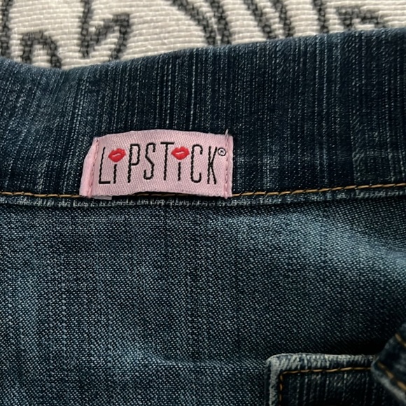 Cropped sequined Jean Jacket - Picture 2 of 4